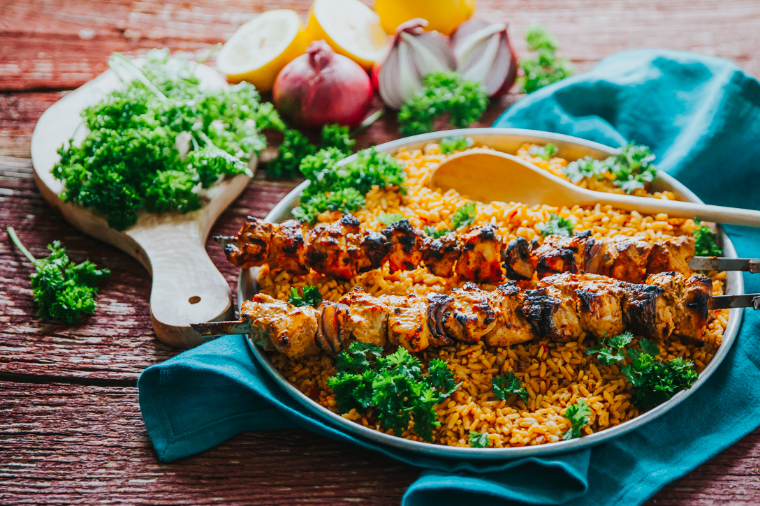 Tandoori Chicken Kabobs | A-Yo Kitchen