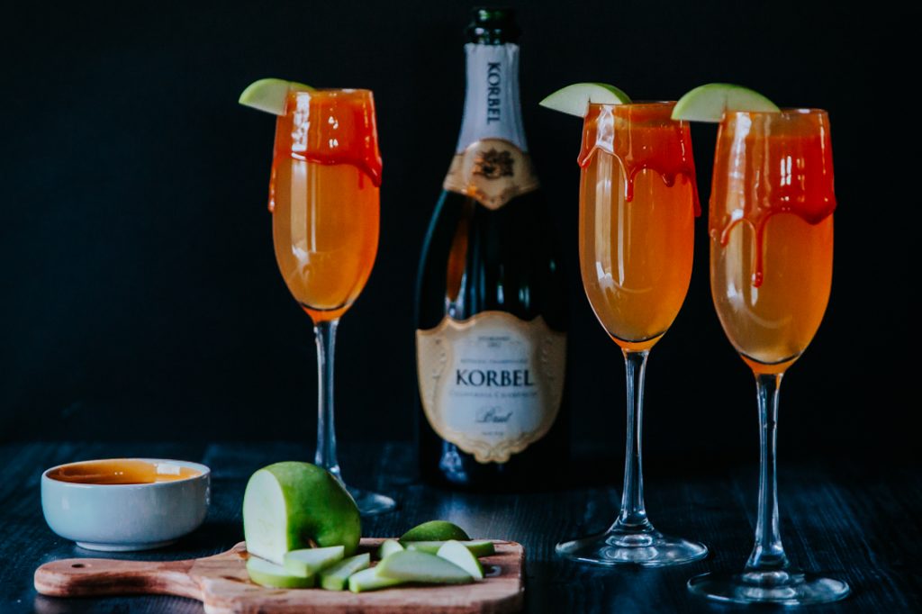 Caramel Apple Mimosa - The Littlest Crumb