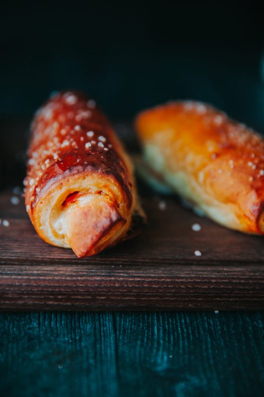 Pepperoni and Cheese Pretzel Rollups AYo Kitchen