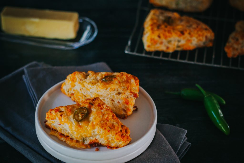 Cheese + Bacon + Jalapeños = The Best Scones Ever!
