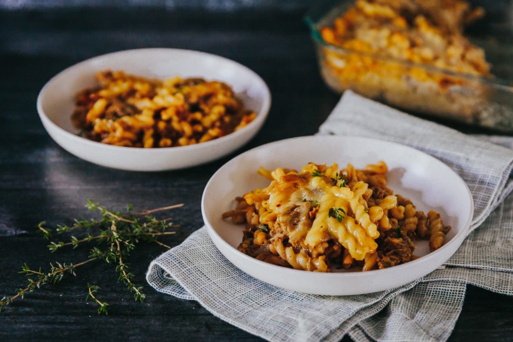 French Onion Pasta Bake | A-Yo Kitchen